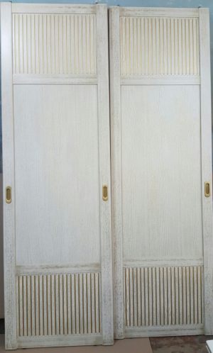 Двери для шкафа купе с фрезеровкой Калининград